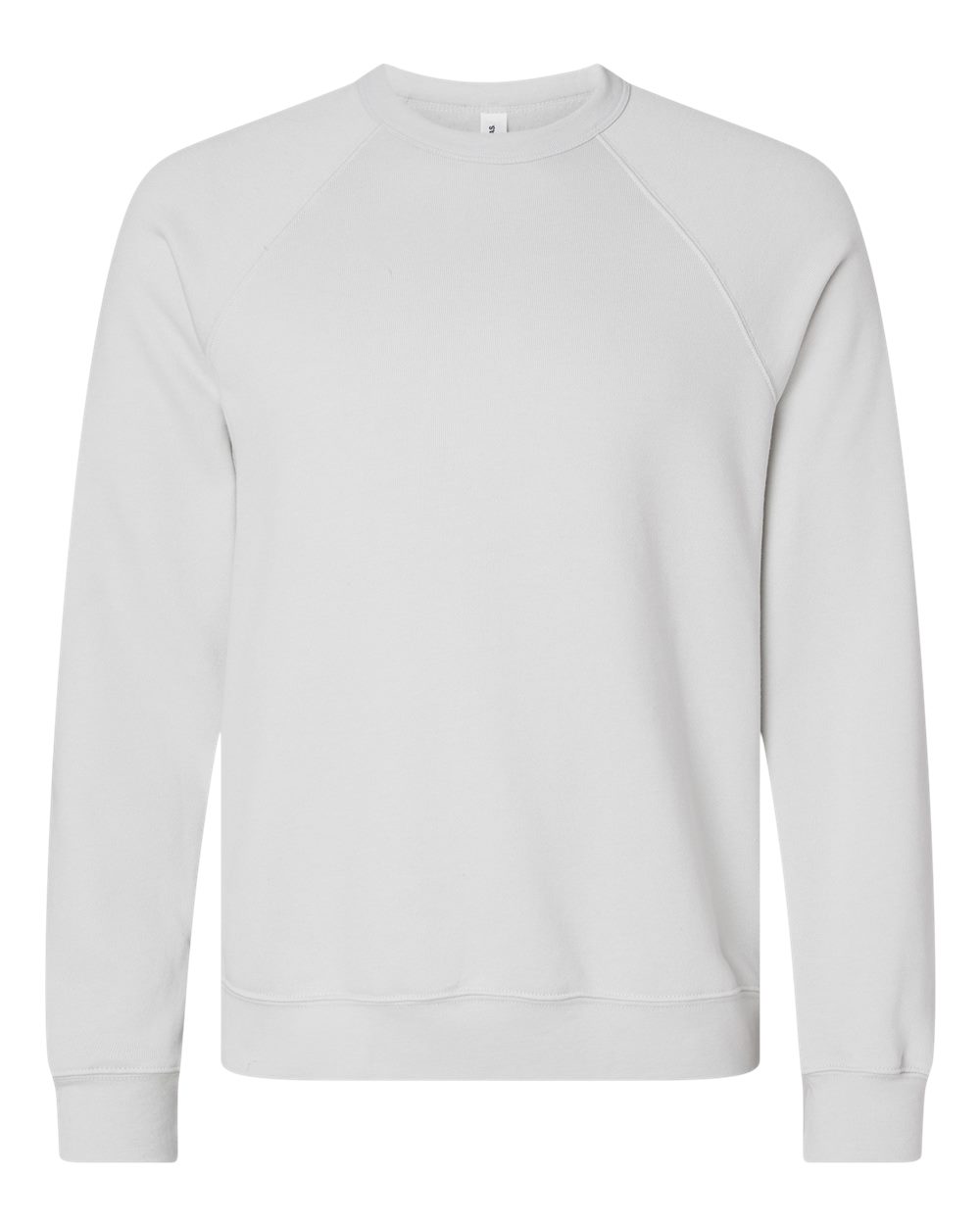 BELLA+CANVAS ® Unisex Sponge Fleece Raglan Sweatshirt. BC3901 - Silver