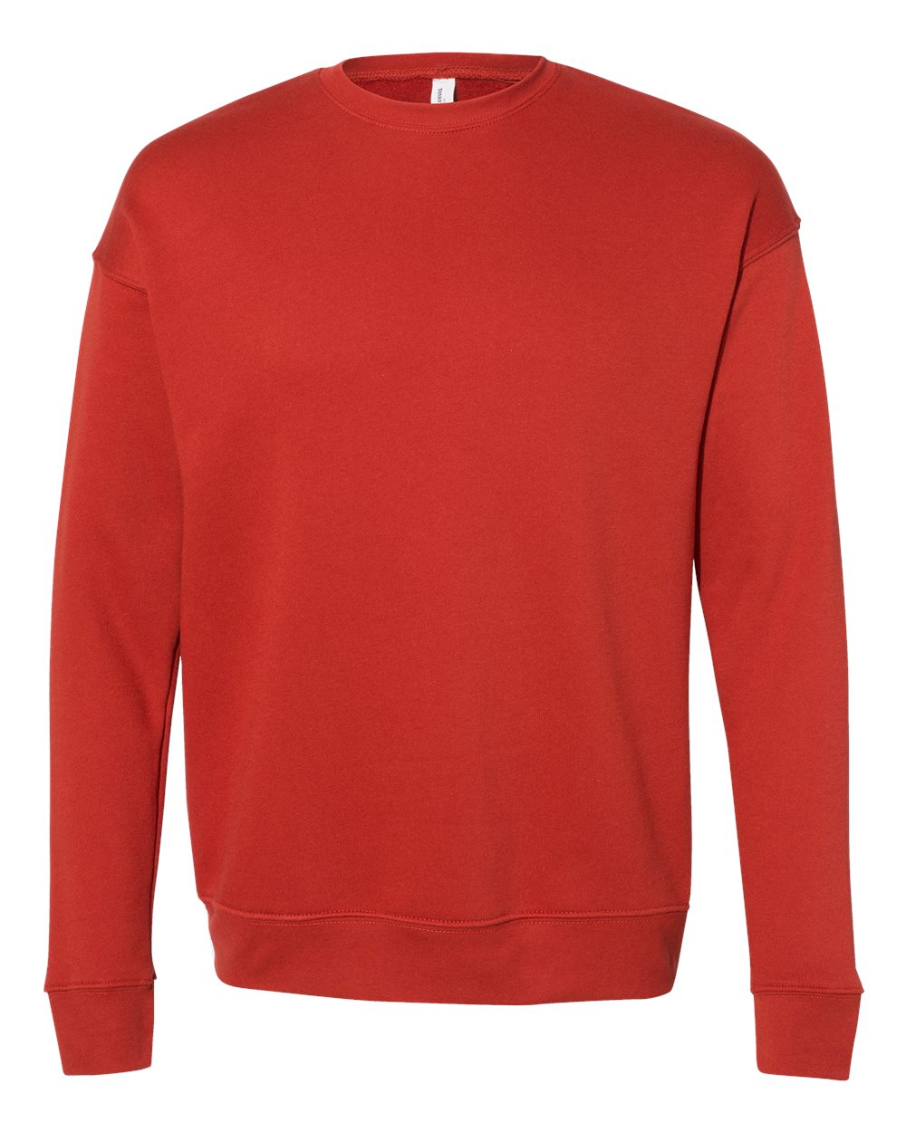 BELLA+CANVAS ® Unisex Sponge Fleece Drop Shoulder Sweatshirt. BC3945 - Brick