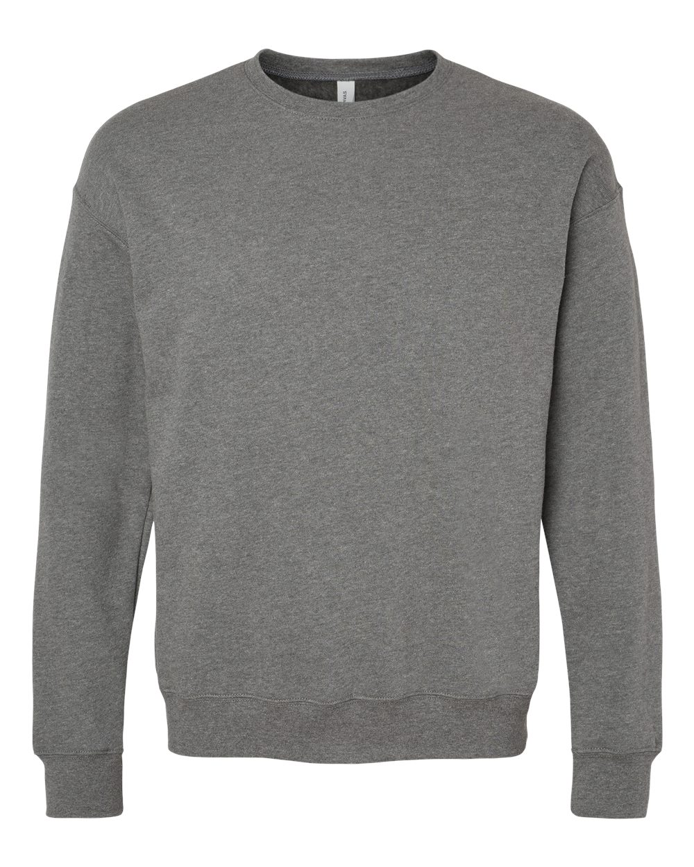 BELLA+CANVAS ® Unisex Sponge Fleece Drop Shoulder Sweatshirt. BC3945 - Deep Heather