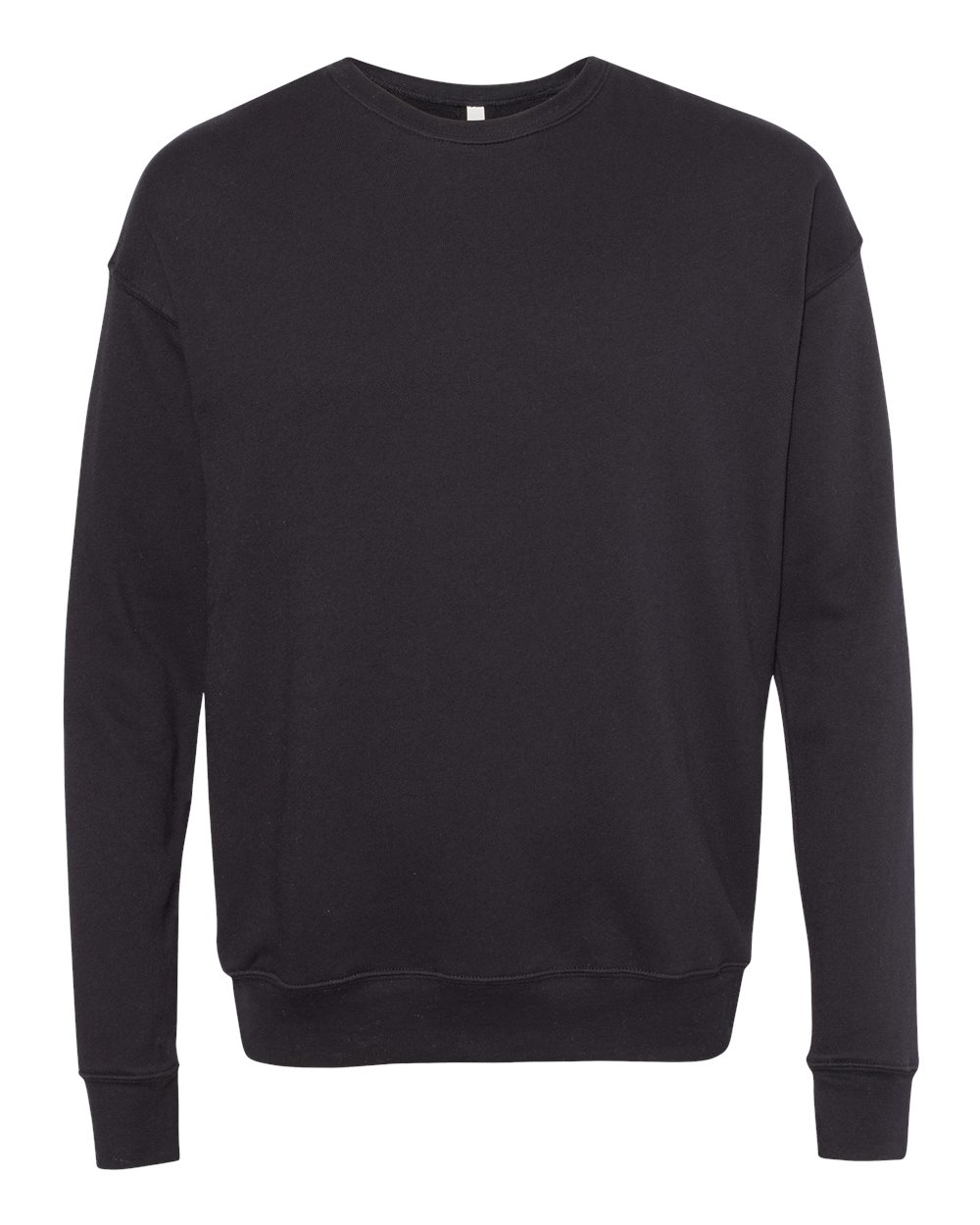 BELLA+CANVAS ® Unisex Sponge Fleece Drop Shoulder Sweatshirt. BC3945 - Dtg Black