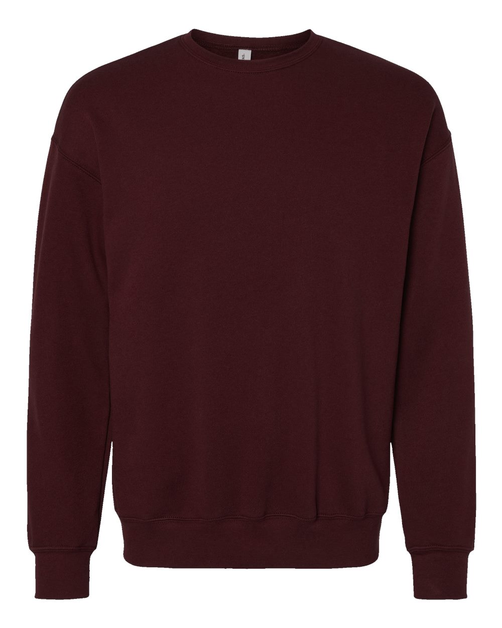 BELLA+CANVAS ® Unisex Sponge Fleece Drop Shoulder Sweatshirt. BC3945 - Maroon