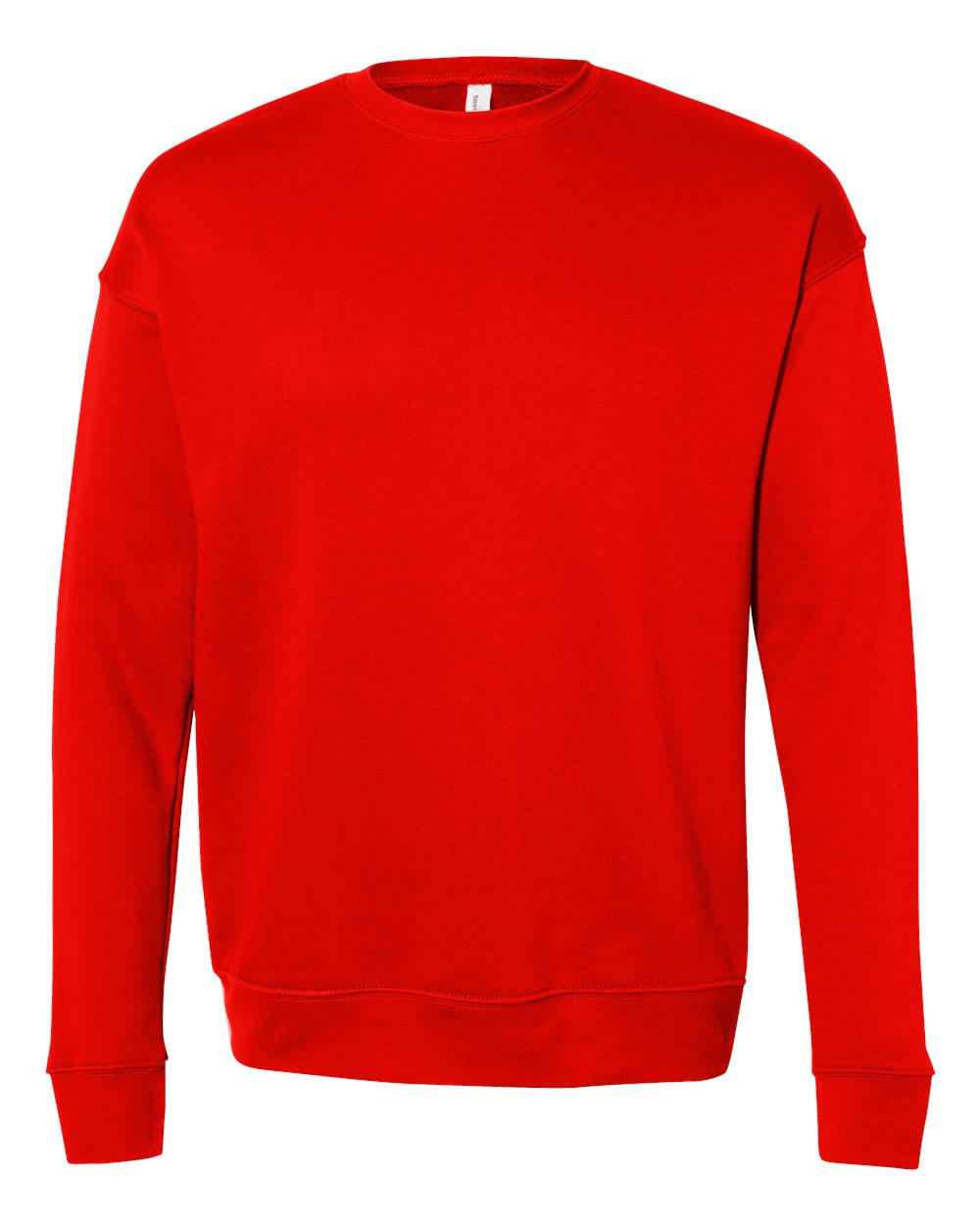 BELLA+CANVAS ® Unisex Sponge Fleece Drop Shoulder Sweatshirt. BC3945 - Poppy