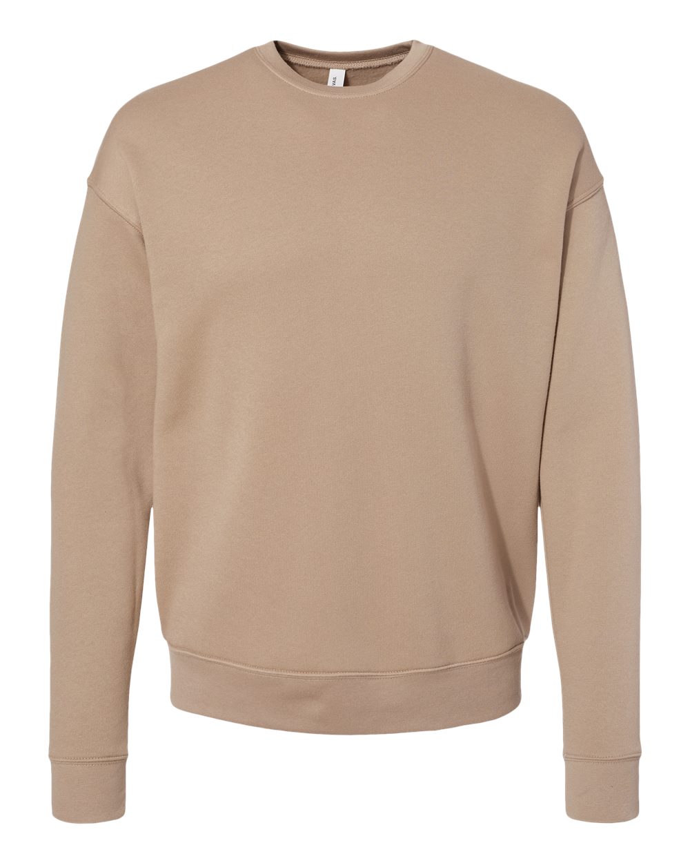BELLA+CANVAS ® Unisex Sponge Fleece Drop Shoulder Sweatshirt. BC3945 - Tan