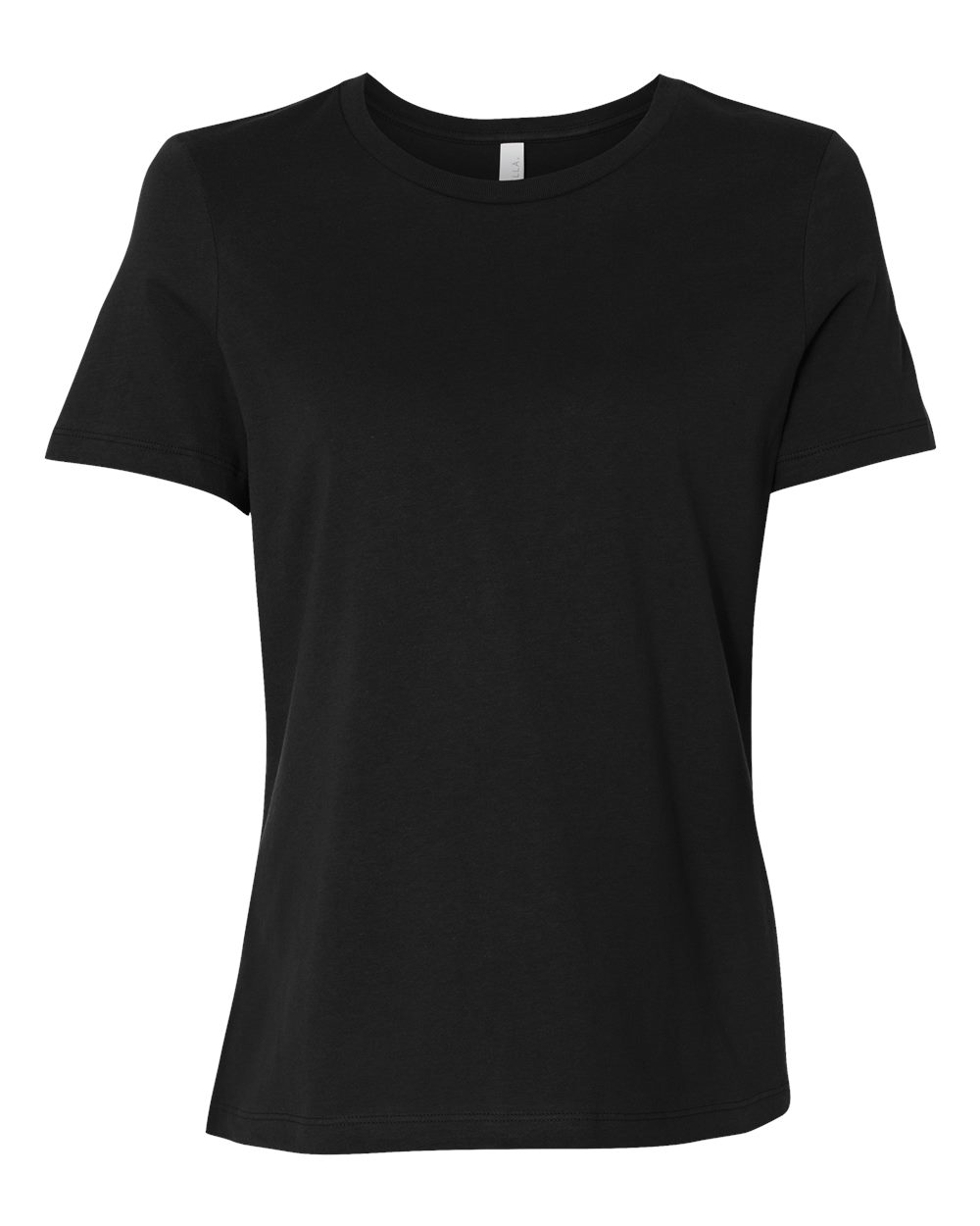 BELLA+CANVAS ® Women's Relaxed Jersey Short Sleeve Tee. BC6400 - Black