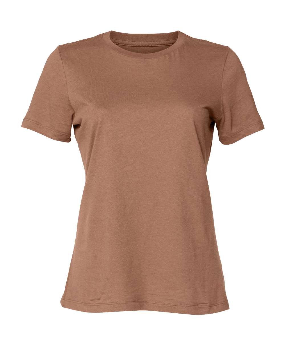 BELLA+CANVAS ® Women's Relaxed Jersey Short Sleeve Tee. BC6400 - Chestnut