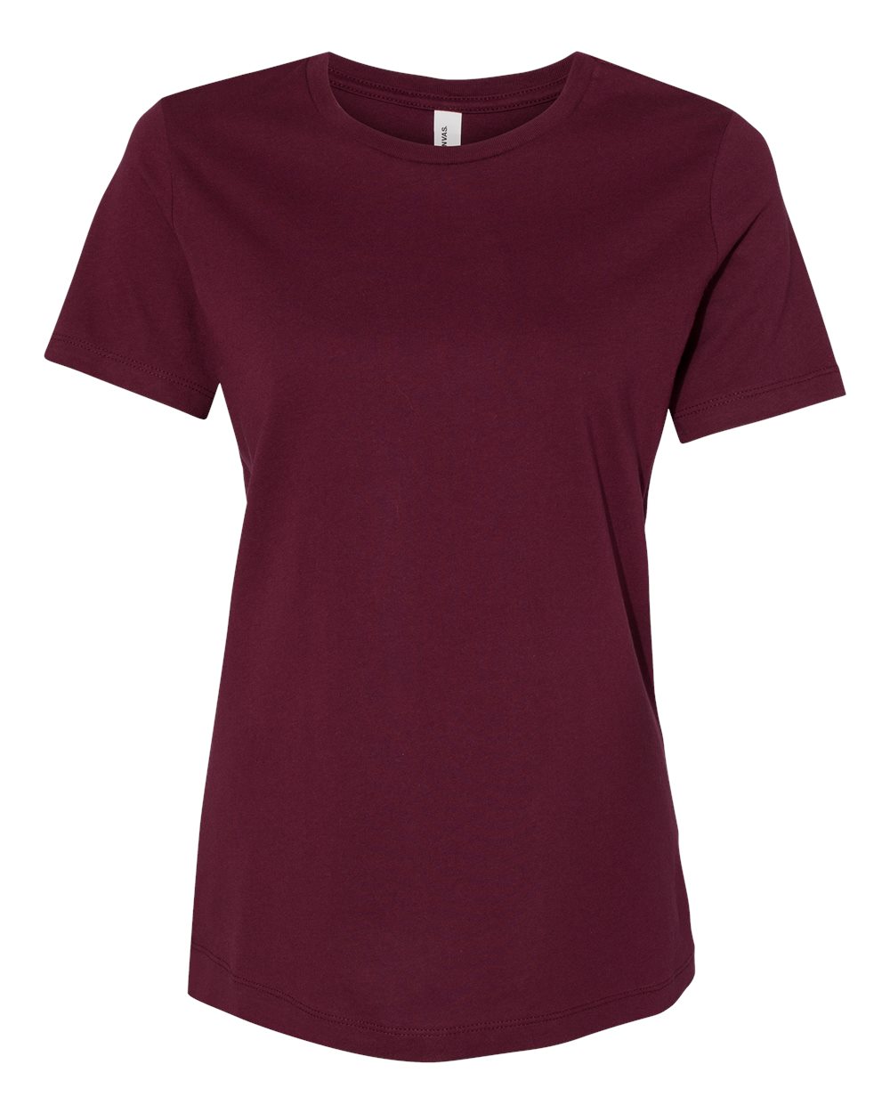 BELLA+CANVAS ® Women's Relaxed Jersey Short Sleeve Tee. BC6400 - Maroon