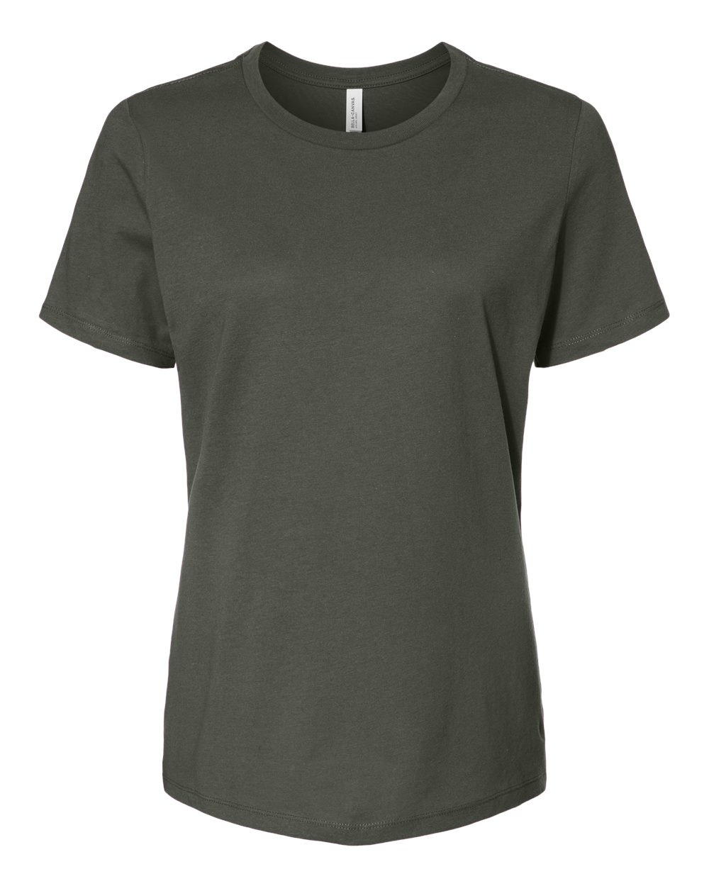 BELLA+CANVAS ® Women's Relaxed Jersey Short Sleeve Tee. BC6400 - Military Green