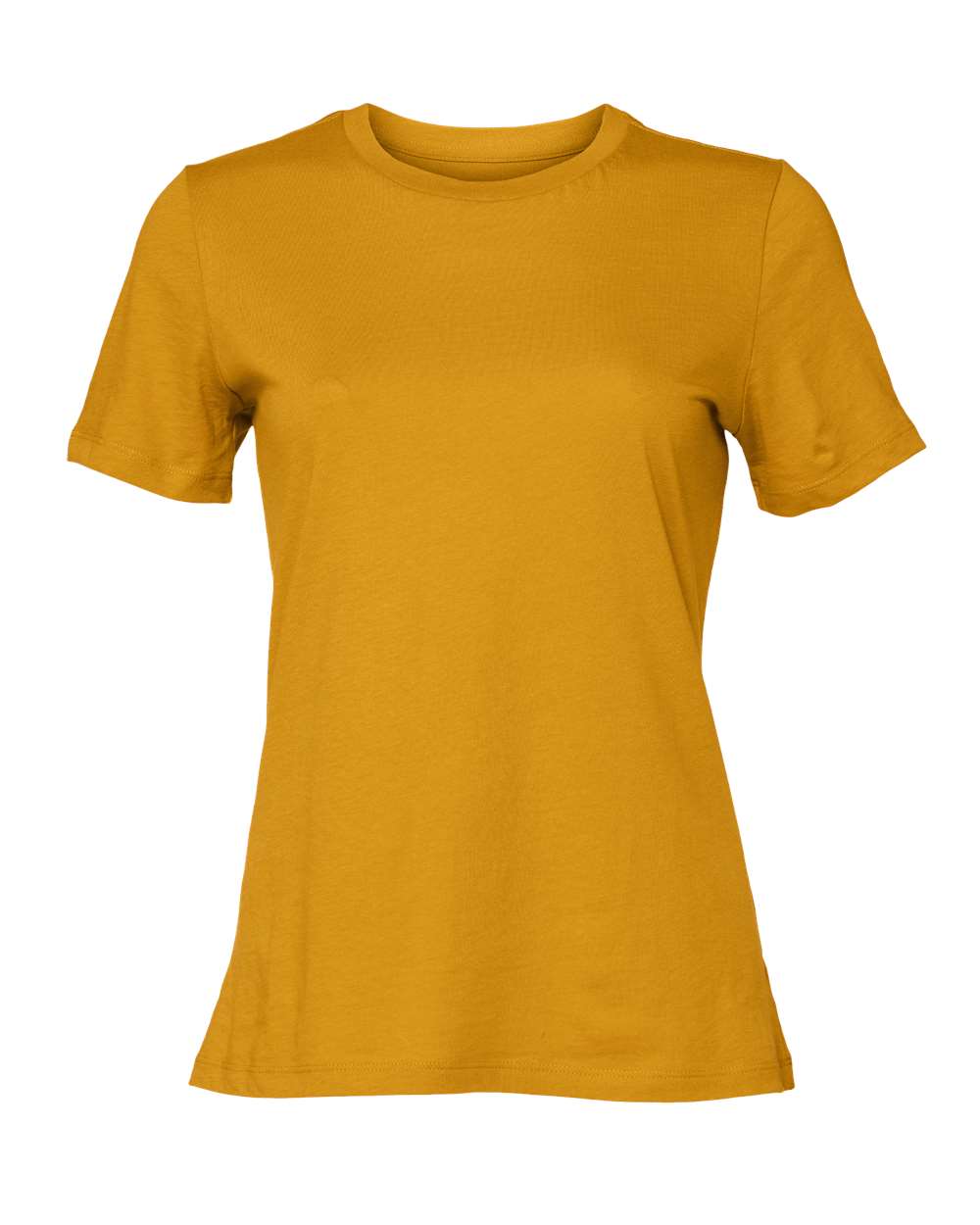 BELLA+CANVAS ® Women's Relaxed Jersey Short Sleeve Tee. BC6400 - Mustard
