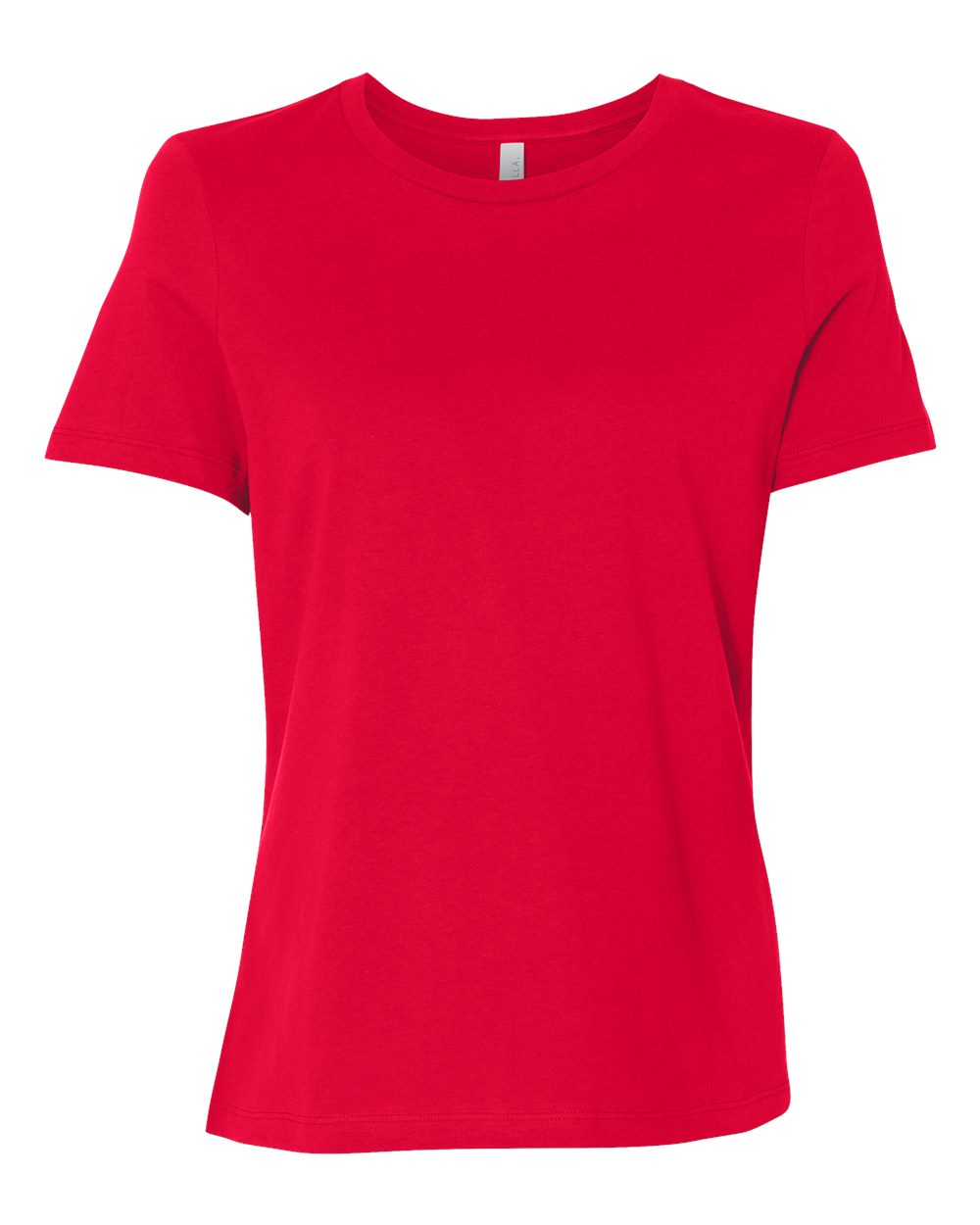 BELLA+CANVAS ® Women's Relaxed Jersey Short Sleeve Tee. BC6400 - Red