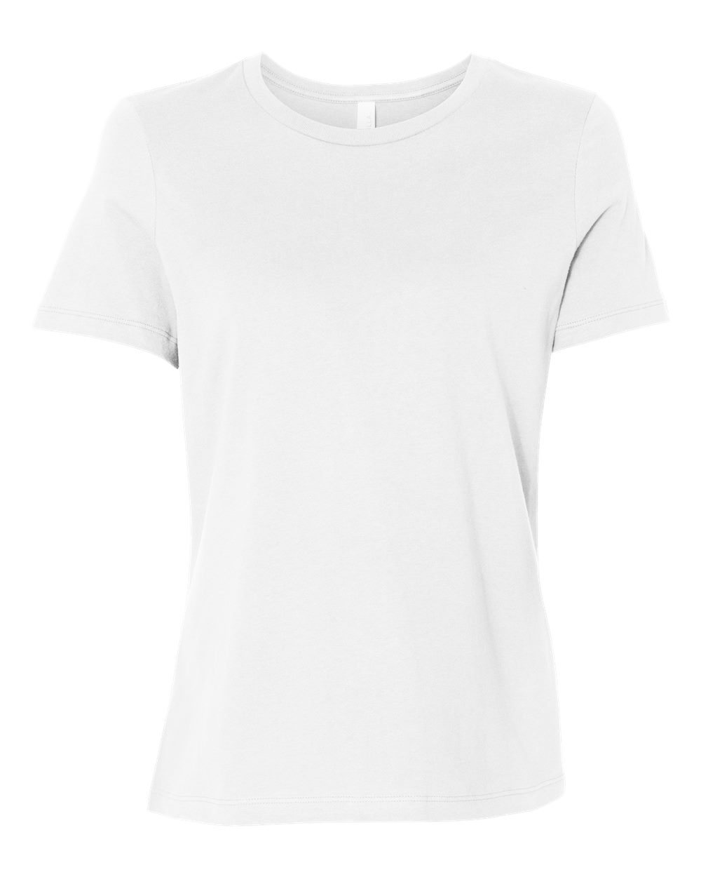 BELLA+CANVAS ® Women's Relaxed Jersey Short Sleeve Tee. BC6400 - White