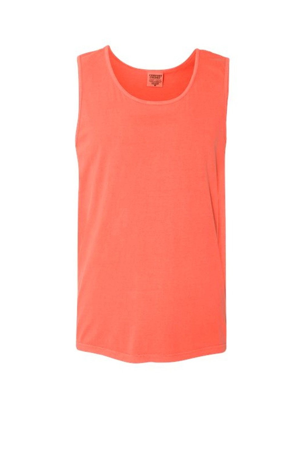Comfort Colors Heavyweight Ring Spun Tank Top in Bright Salmon