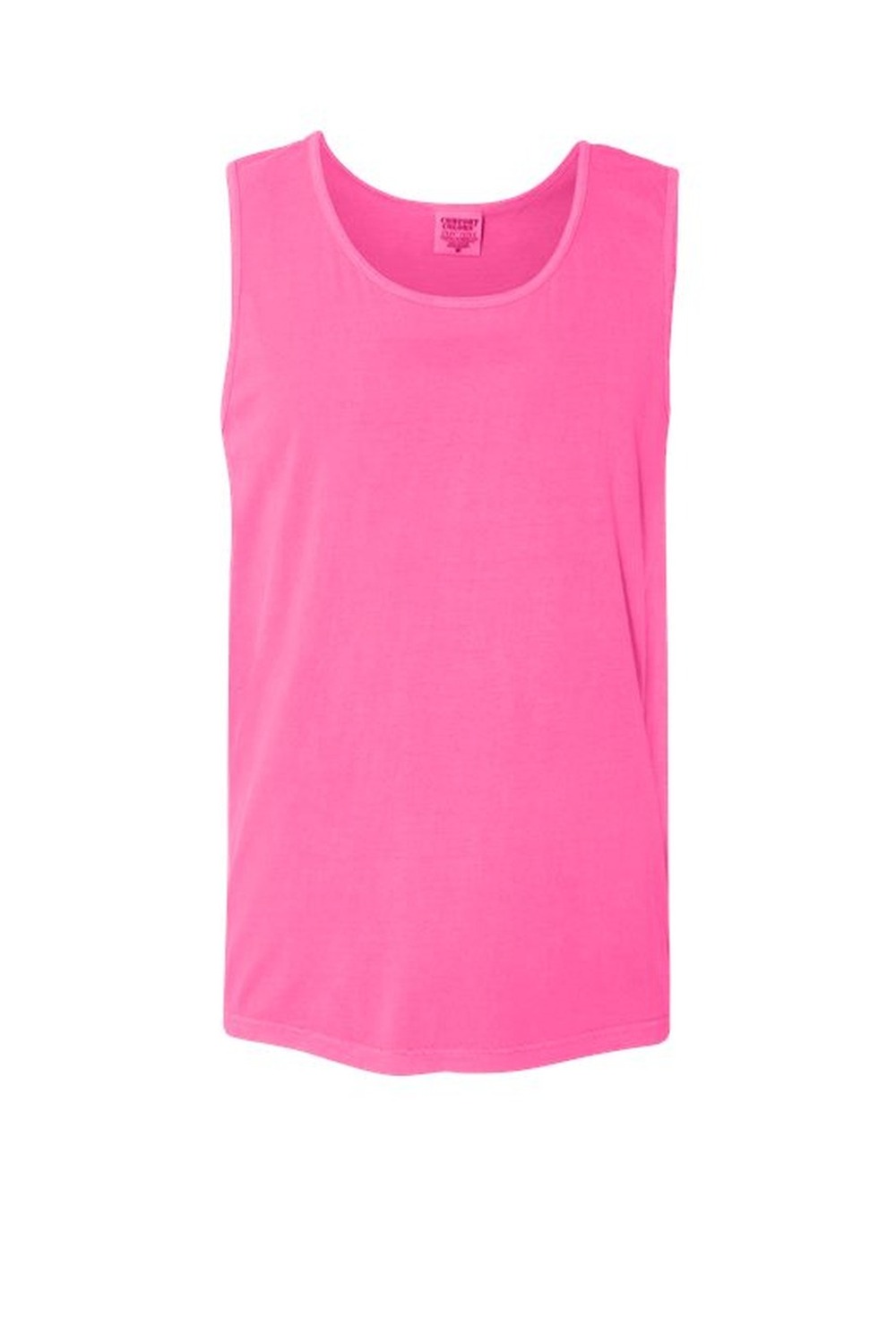 Comfort Colors Heavyweight Ring Spun Tank Top in Neon Pink