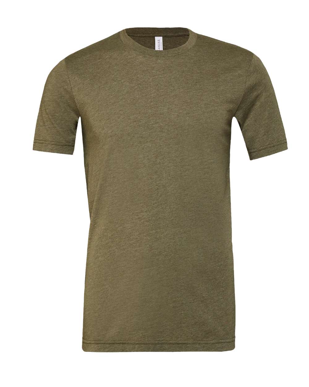 BELLA + CANVAS 3001CVC - Heather Olive